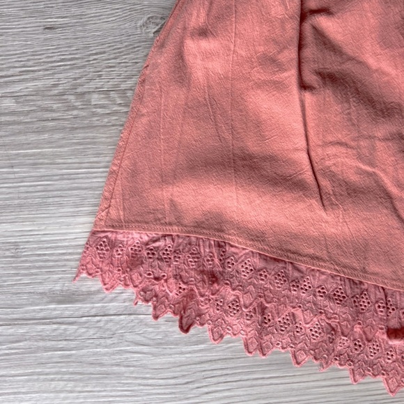 FRANCESCA'S kenya eyelet trim rose shorts size S NWT - Picture 5 of 14